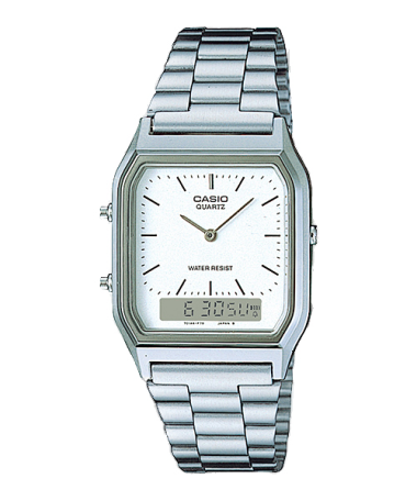 AQ-230A-2A1 | GENERAL | Vintage Silver Women Watch | CASIO Online