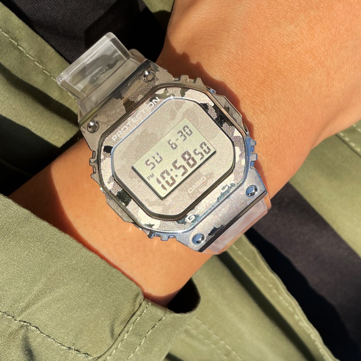 G-SHOCK METAL COVERED