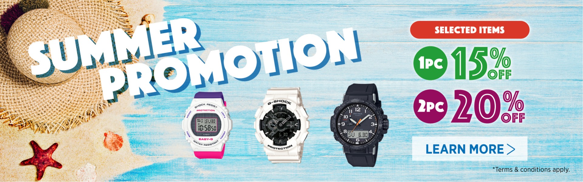 Casio Summer Promotion